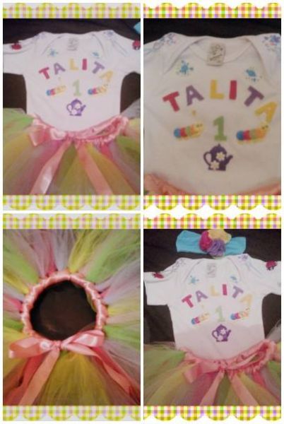 Conjunto Personalizado com saia tutu