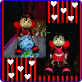 Joaninha pote de doce