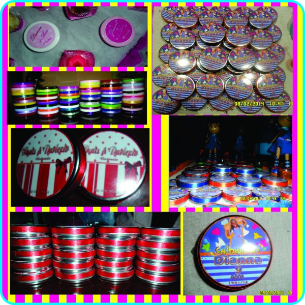 Latinha Decorada 5cm